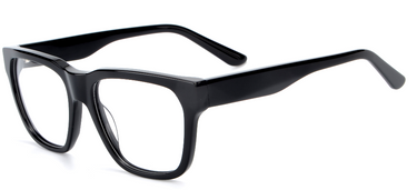Men Vista Eyeglasses: Gerry - Black - SpecSMART Eye Clinic (diagonal View)